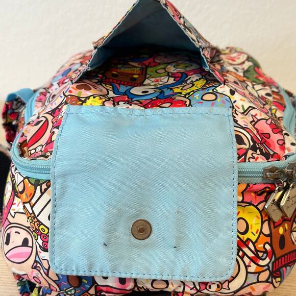 Ju-Ju-Be x Tokidoki MiniBe Mini Backpack w 2 Charms Rare Tokipops Print *Read main image 7